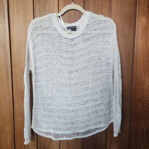 DKNY white sweater